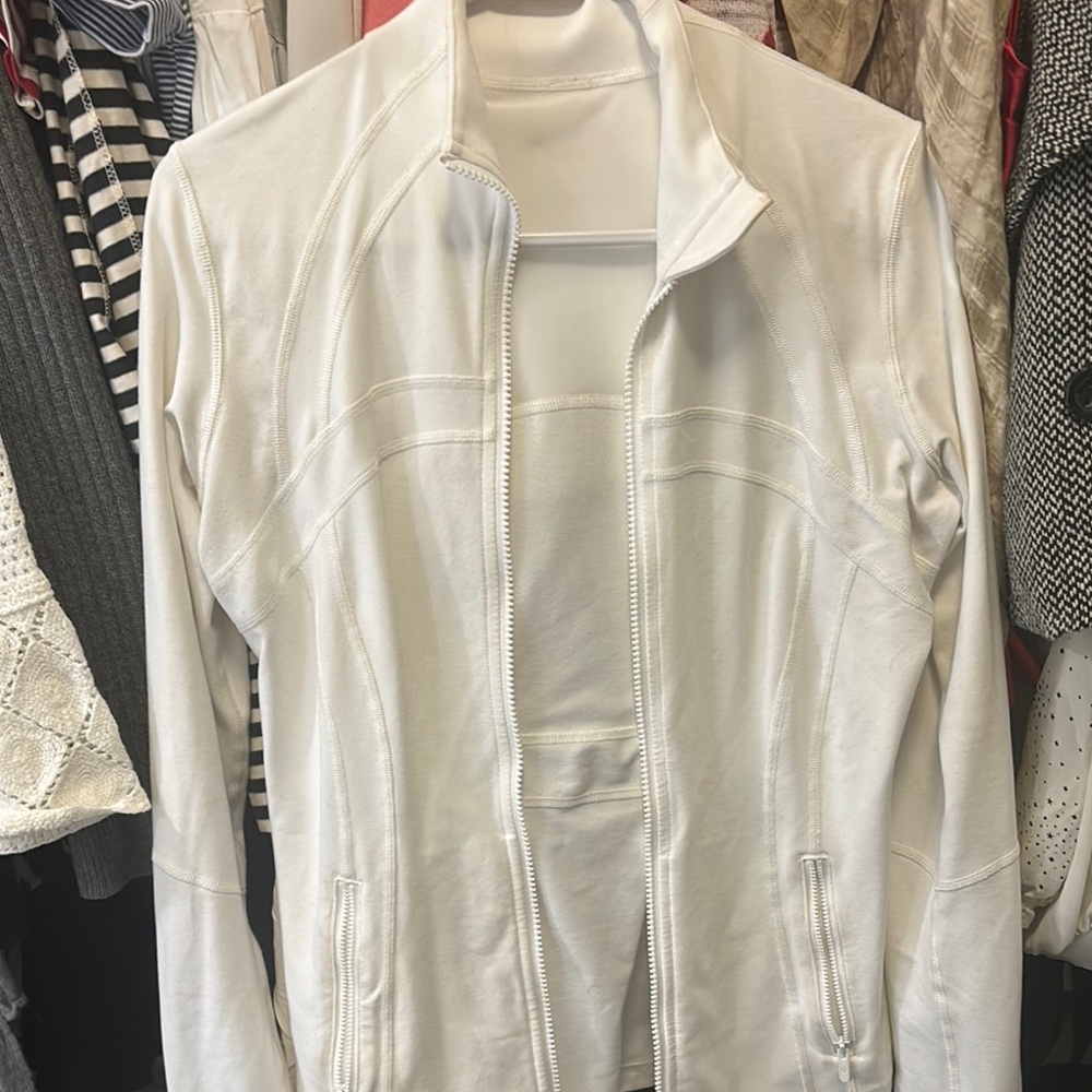 Lululemon define jacket  White Jacket